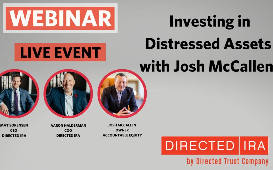 Ep.88 – Investing in Distressed Assets with Josh McCallen
